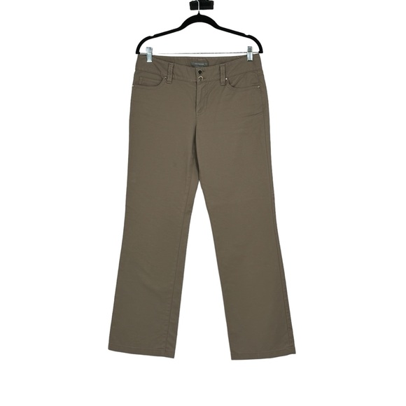 Ann Taylor Size 6 Tan Cotton/Lycra Spandex Lindsay Pants - Picture 1 of 7